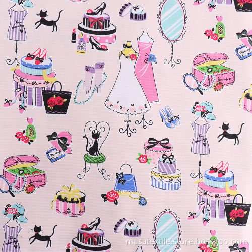 Wholesale 100% Cotton Woven Poplin Fabric for T-shirt